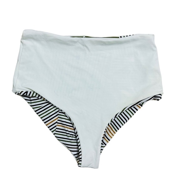 L*space Bikini Portia Striped Retro Seamless Beach Summer Abstract Extra Small - Picture 4 of 7